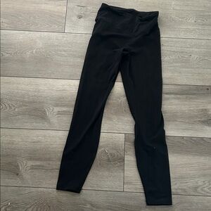 Used / Worn Classic Black American Apparel High Waisted Leggings